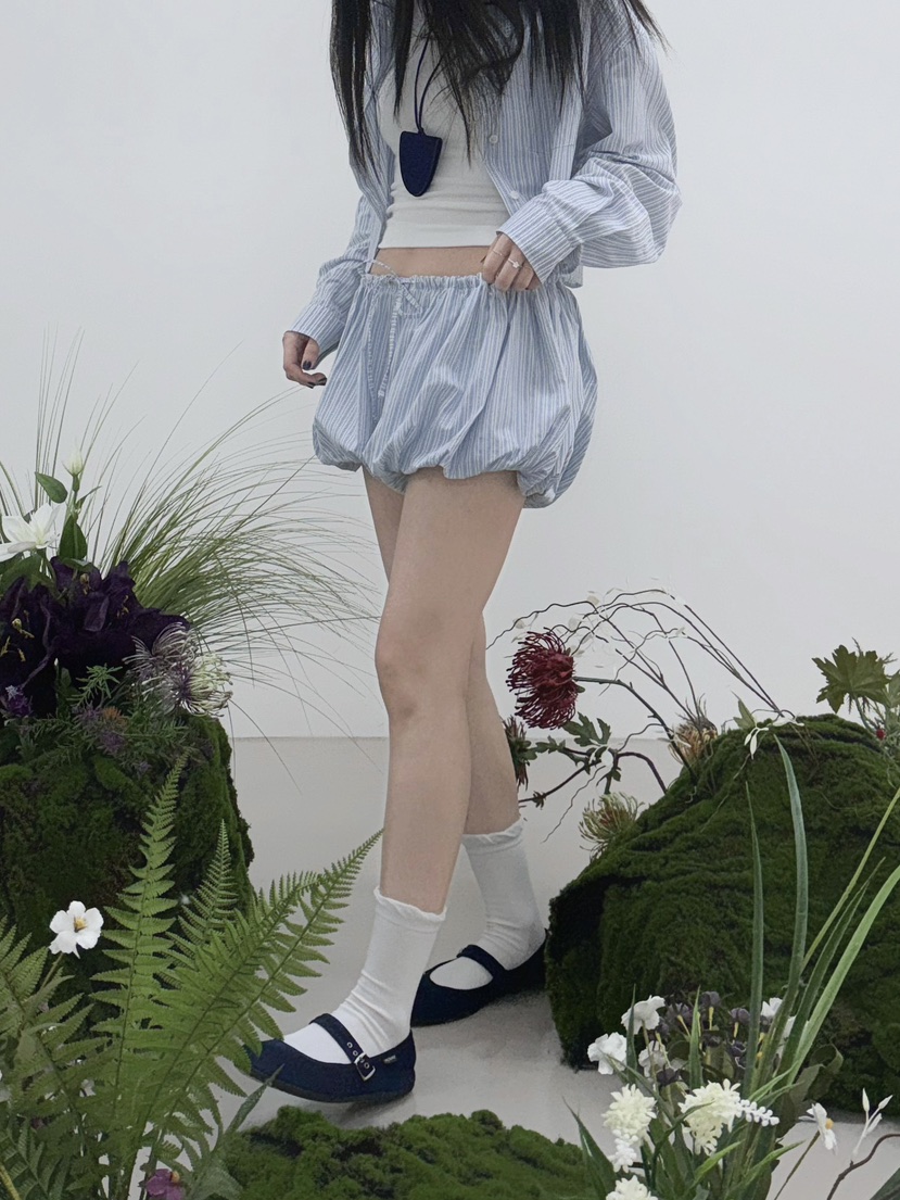 NOCTURNAL VIBE韓國直郵女裝新品25春夏時尚休閑熱賣真品短褲NOCTURNAL VIBE短褲
