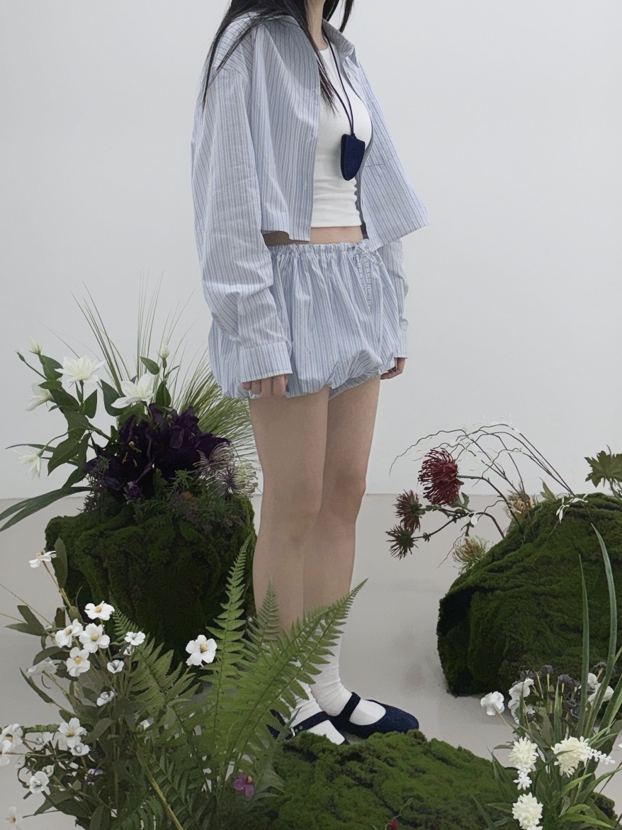 NOCTURNAL VIBE韓國直郵女裝新品25春夏時尚休閑熱賣真品短褲NOCTURNAL VIBE短褲