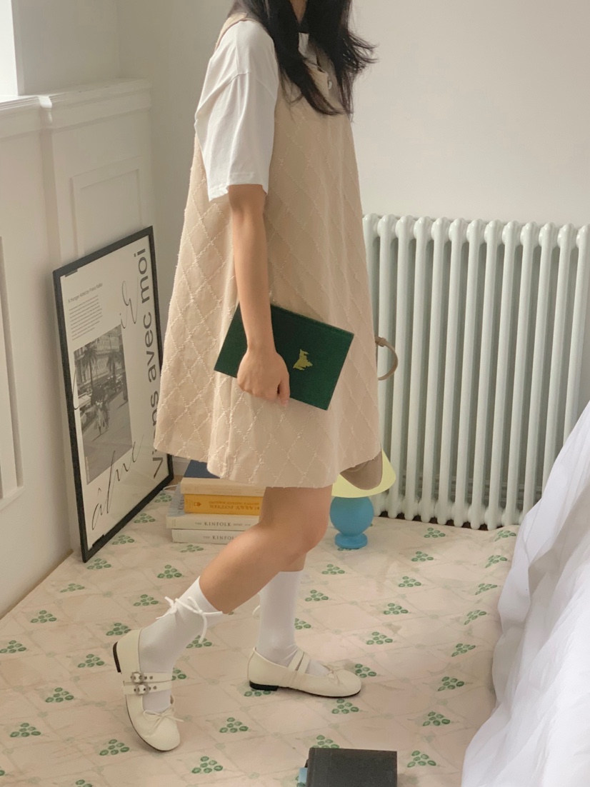 BEFORE SUNRISE韓國直郵女裝新品真品25春夏人氣職業連衣裙BEFORE SUNRISE連衣裙
