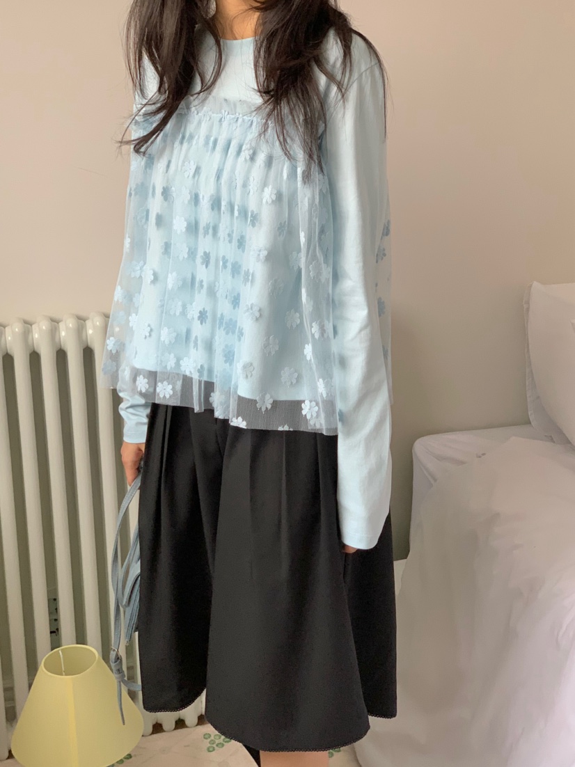 BEFORE SUNRISE東大門實拍女士新款推薦休閑熱賣時尚長袖T恤BEFORE SUNRISE長袖T恤