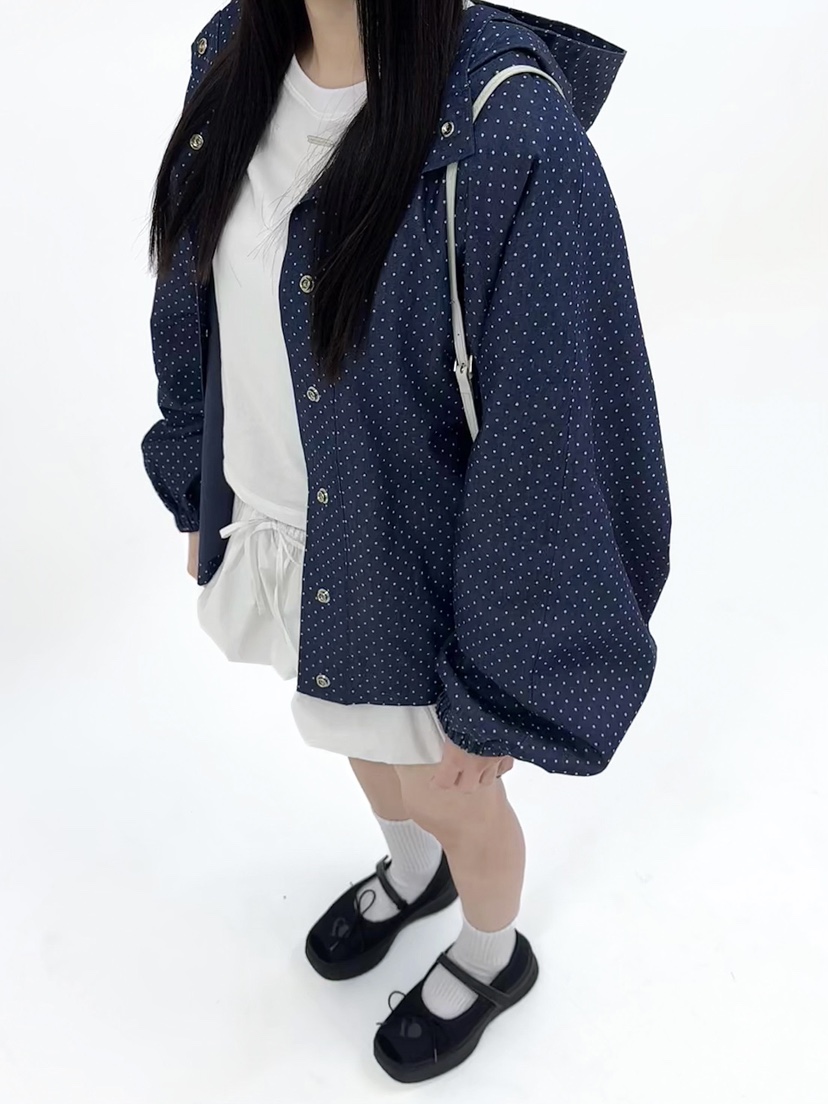 NOCTURNAL VIBE東大門實拍女裝新品時尚25春夏真品人氣夾克NOCTURNAL VIBE夾克