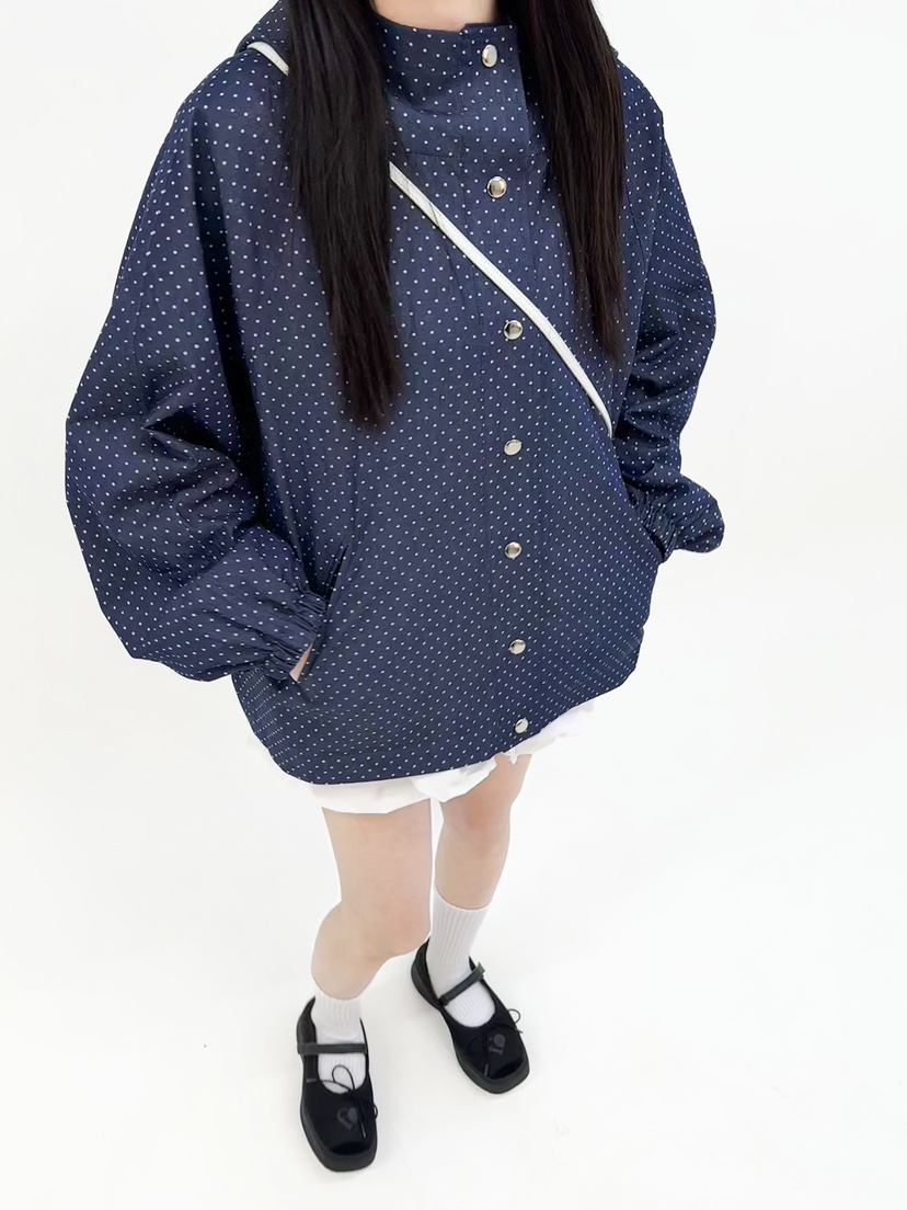 NOCTURNAL VIBE東大門實拍女裝新品時尚25春夏真品人氣夾克NOCTURNAL VIBE夾克