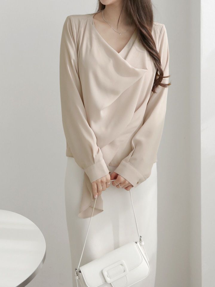 DAILY PROJECT-데일리프로젝트-T東大門直郵女士新款25春夏襯衫蕾絲衫DAILY PROJECT襯衫/蕾絲衫