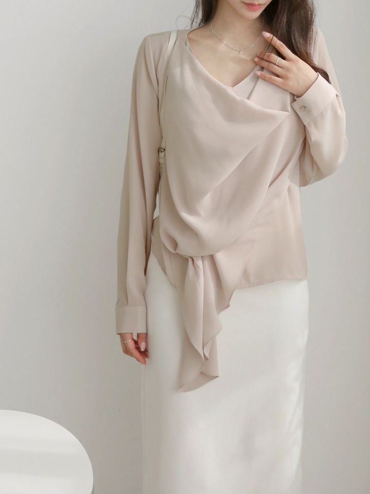 DAILY PROJECT-데일리프로젝트-T東大門直郵女士新款25春夏襯衫蕾絲衫DAILY PROJECT襯衫/蕾絲衫