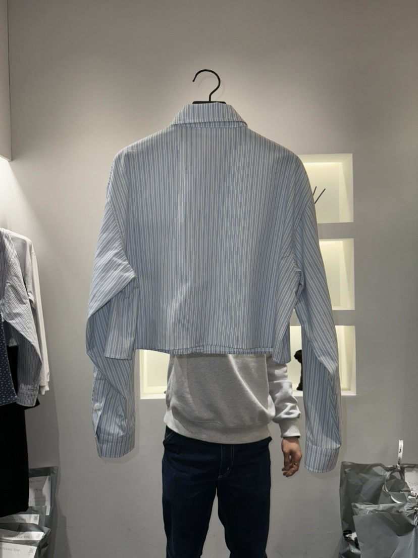 NOCTURNAL VIBE韓國代購女士新品職業25春夏人氣襯衫蕾絲衫NOCTURNAL VIBE襯衫/蕾絲衫