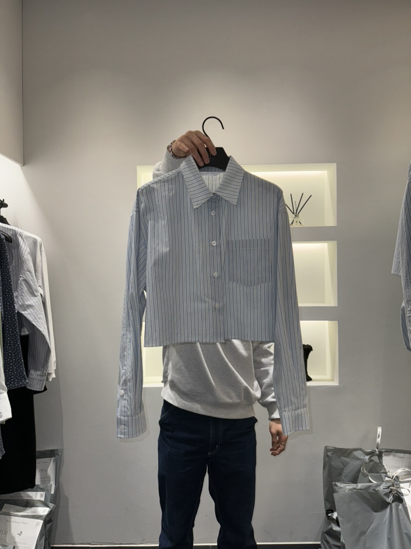 NOCTURNAL VIBE韓國代購女士新品職業25春夏人氣襯衫蕾絲衫NOCTURNAL VIBE襯衫/蕾絲衫圖色3