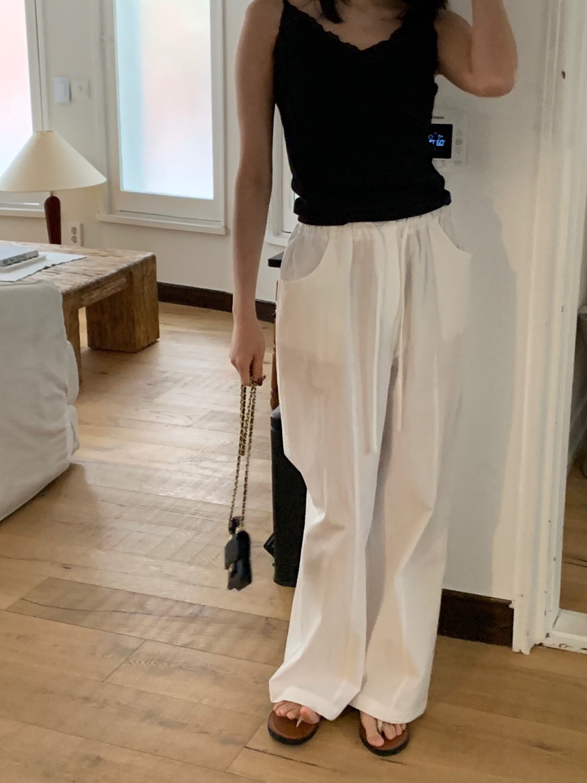 GILLI韓國直郵東大門實拍女裝新品熱賣人氣推薦25春夏休閑褲GILLI休閑褲