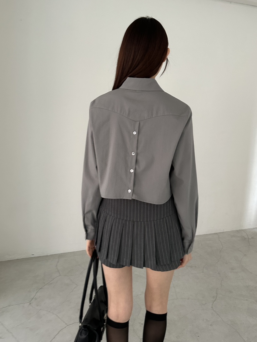 MUSE-P韓國直郵東大門實拍女裝新款職業人氣休閑襯衫蕾絲衫MUSE-P襯衫/蕾絲衫