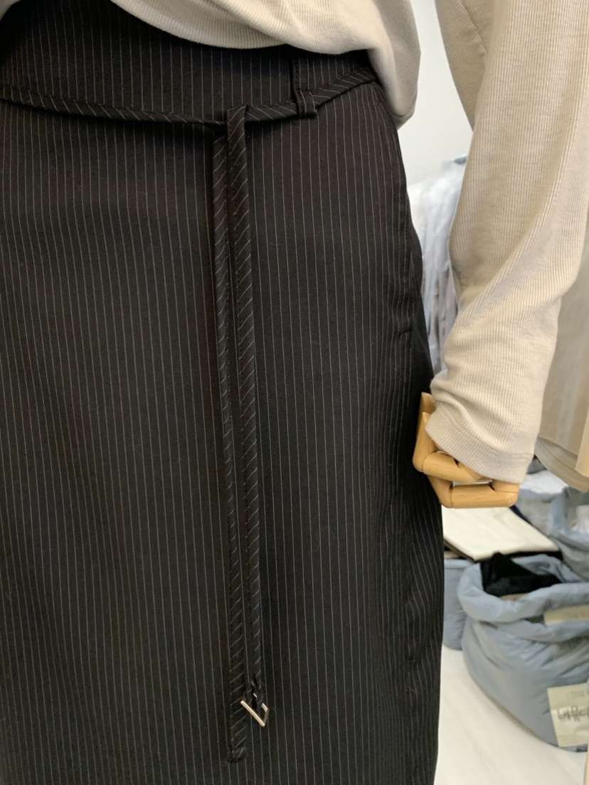 CEDARWOOD韓國直郵東大門實拍女裝新品休閑真品人氣長裙羊毛CEDARWOOD長裙
