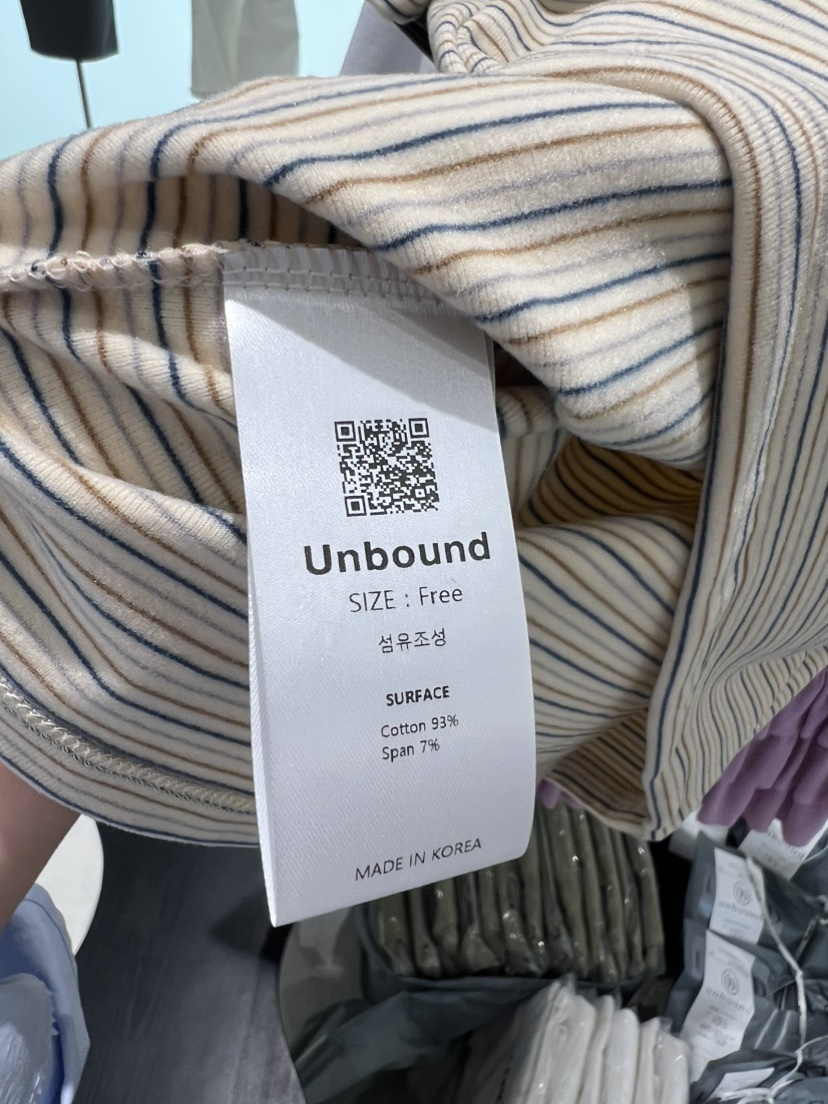 UNBOUND韓國直郵東大門實拍女裝新品休閑時尚真品推薦熱賣T恤UNBOUNDT恤