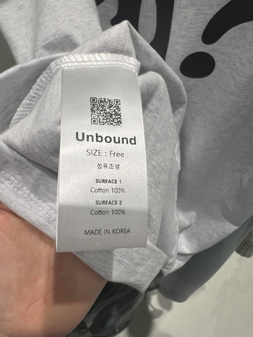 UNBOUND韓國直郵東大門代購女裝新品推薦熱賣人氣時尚真品T恤UNBOUNDT恤