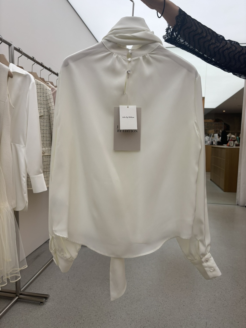 JUJU直郵韓國代購女裝新品真品推薦25春夏人氣時尚襯衫蕾絲衫JUJU襯衫/蕾絲衫