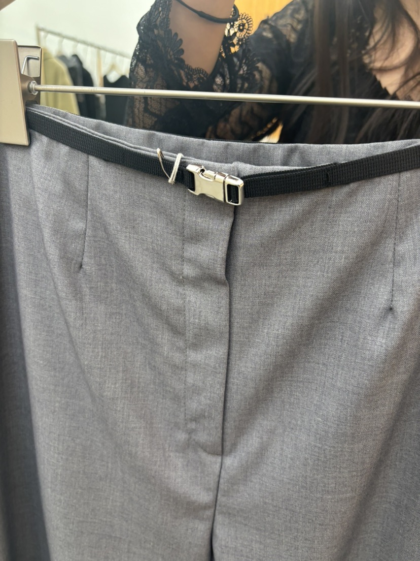 JUJU韓國直郵東大門代購女裝新品職業推薦25春夏正裝褲西褲JUJU正裝褲/西褲