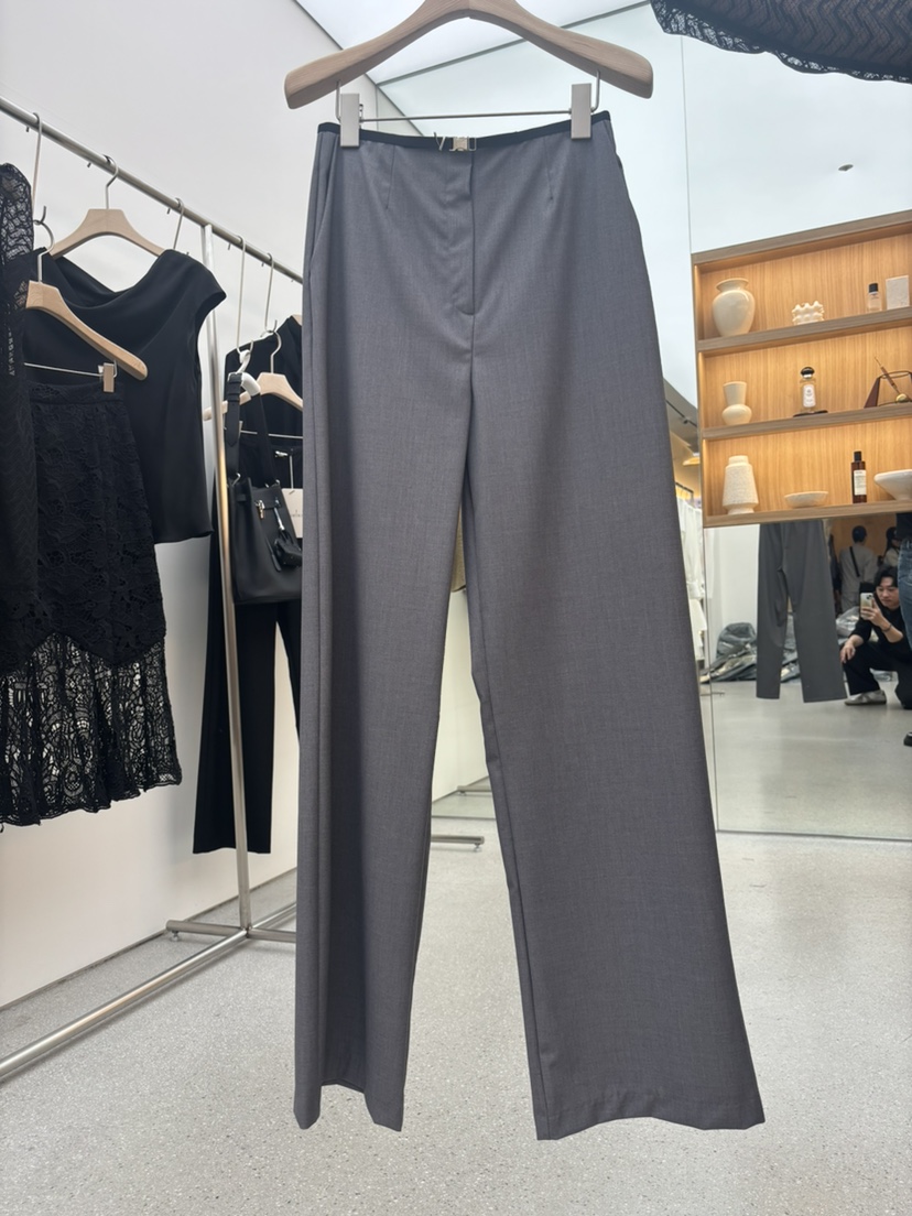 JUJU韓國直郵東大門代購女裝新品職業推薦25春夏正裝褲西褲JUJU正裝褲/西褲