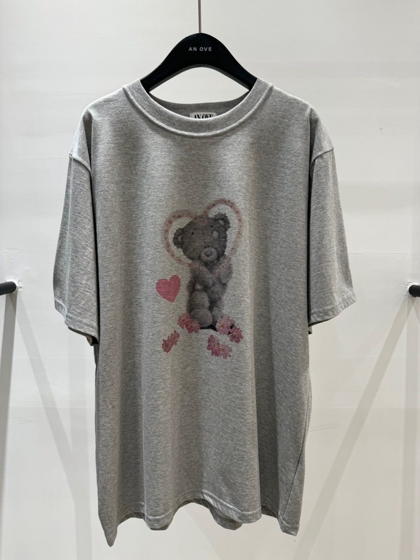 ANOVE直郵韓國代購女裝新品人氣真品休閑時尚職業推薦25春夏T恤ANOVET恤圖色2