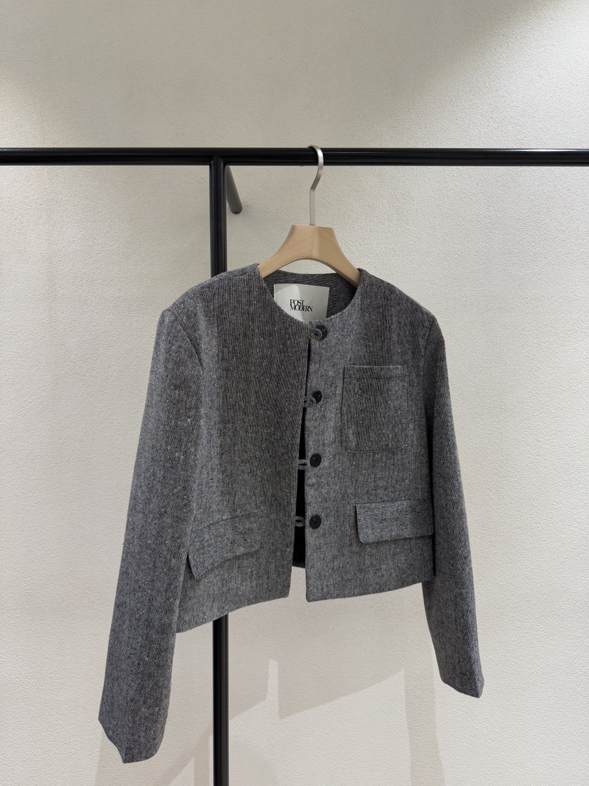 POSTMODERN韓國直郵東大門實拍女裝新品職業休閑時尚推薦夾克POSTMODERN夾克