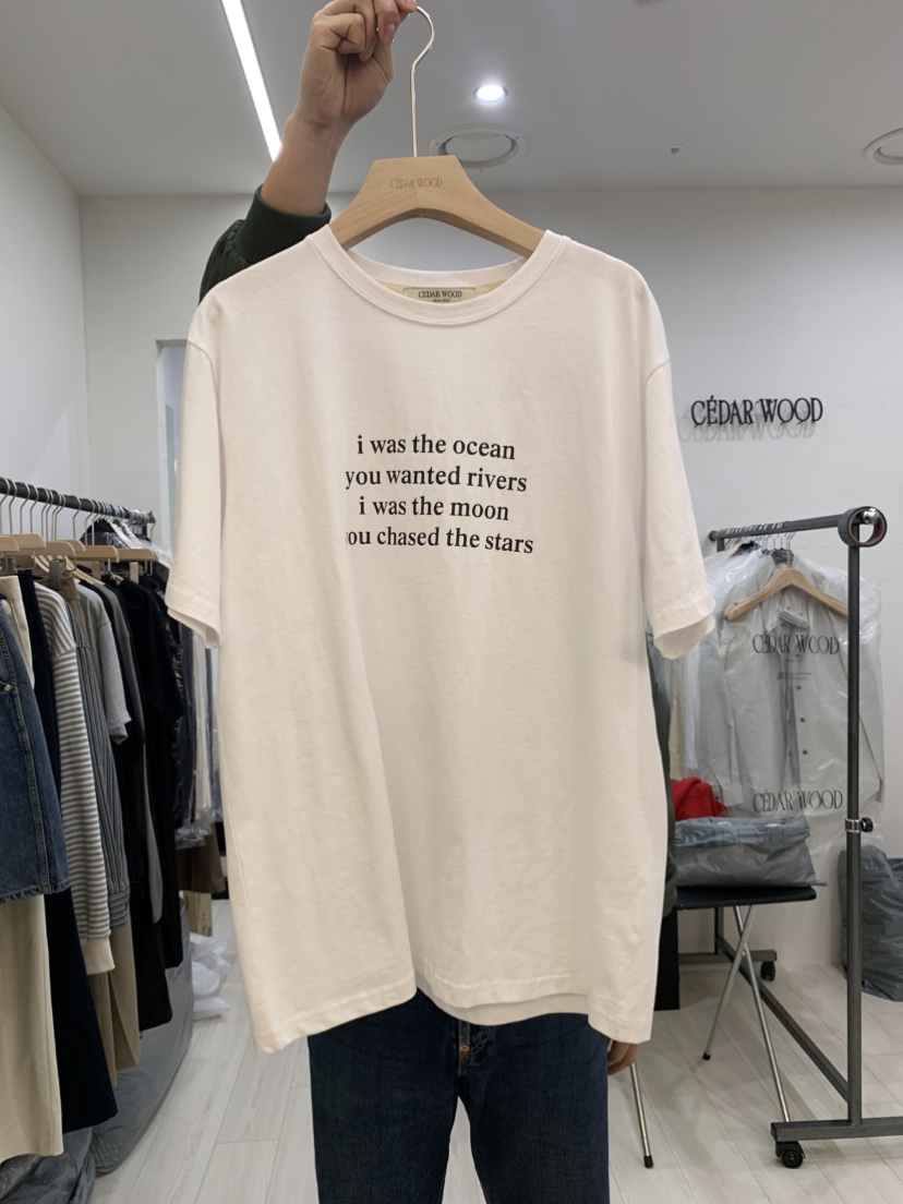 CEDARWOOD韓國直郵東大門代購女裝新款熱賣推薦真品25春夏T恤CEDARWOODT恤圖色2