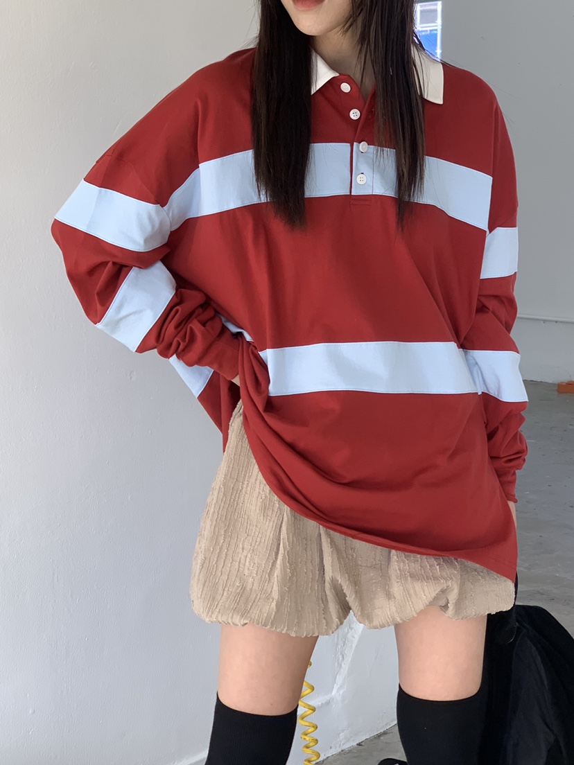 VAARA韓國直郵東大門代購女裝新款人氣職業休閑時尚長袖T恤VAARA長袖T恤