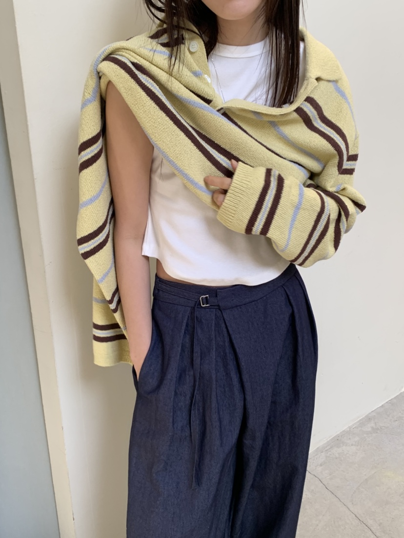 VAARA韓國直郵女裝新款熱賣休閑時尚推薦人氣真品25春夏針織衫VAARA針織衫