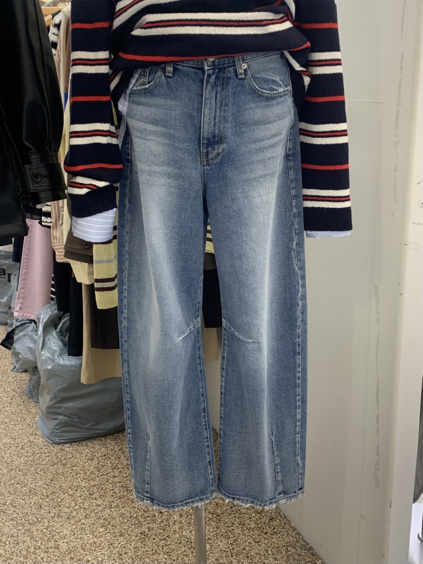 VAARA韓國直郵女裝新品人氣推薦時尚休閑熱賣真品職業牛仔褲VAARA牛仔褲