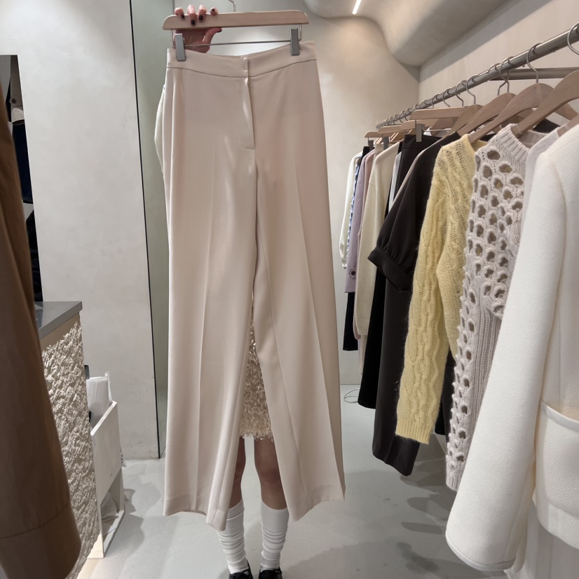 LEAP直郵韓國代購女裝新品25春夏真品時尚推薦熱賣休閑褲九分NINESQUARED休閑褲圖色2