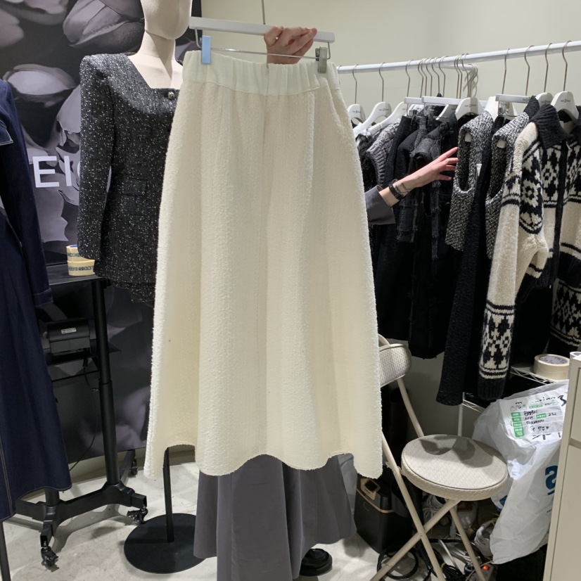 DARKBEIGE韓國直郵東大門代購女裝新品熱賣時尚半身裙中短裙DARK BEIGE半身裙/中短裙