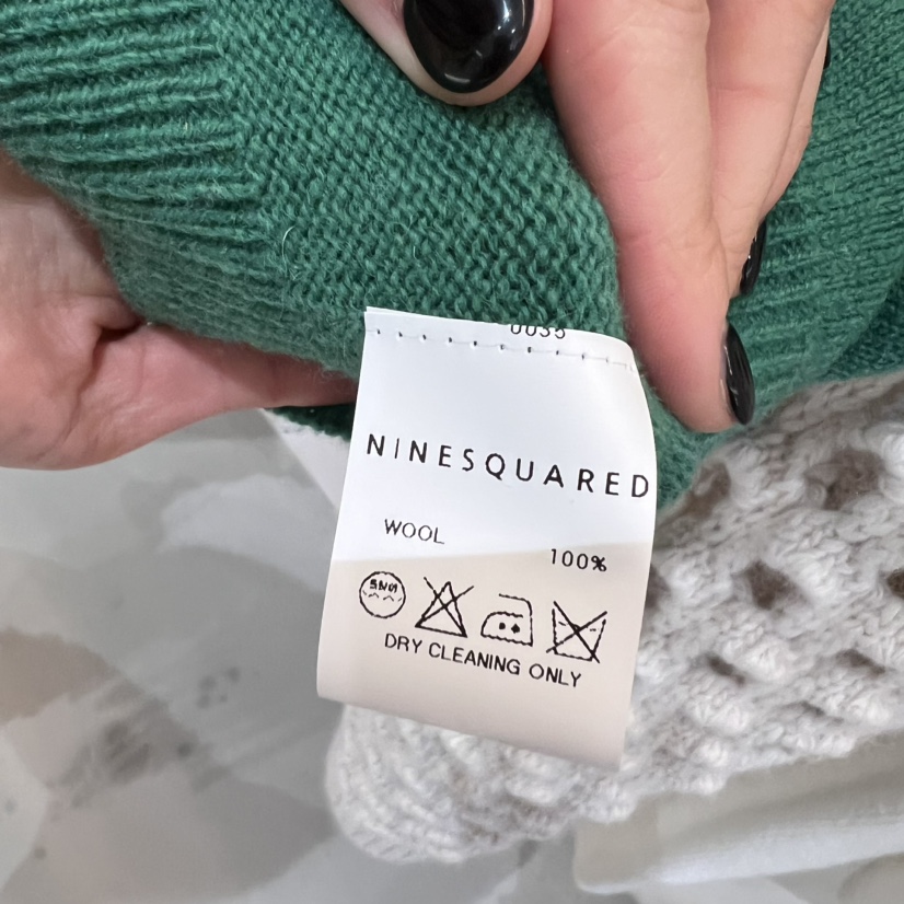 LEAP韓國直郵東大門實拍女裝新款人氣熱賣推薦職業真品針織衫NINESQUARED針織衫