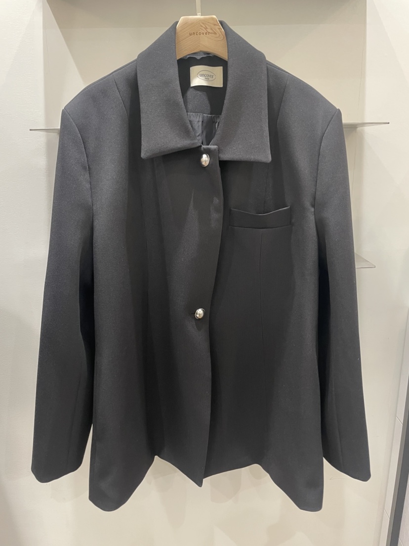 UNCOVER直郵韓國代購女裝新品職業推薦人氣休閑真品25春夏夾克UNCOVER夾克圖色2