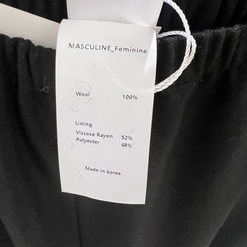 MASCULINE韓國直郵女裝新品時尚推薦職業人氣熱賣25春夏休閑褲MASCULINE休閑褲