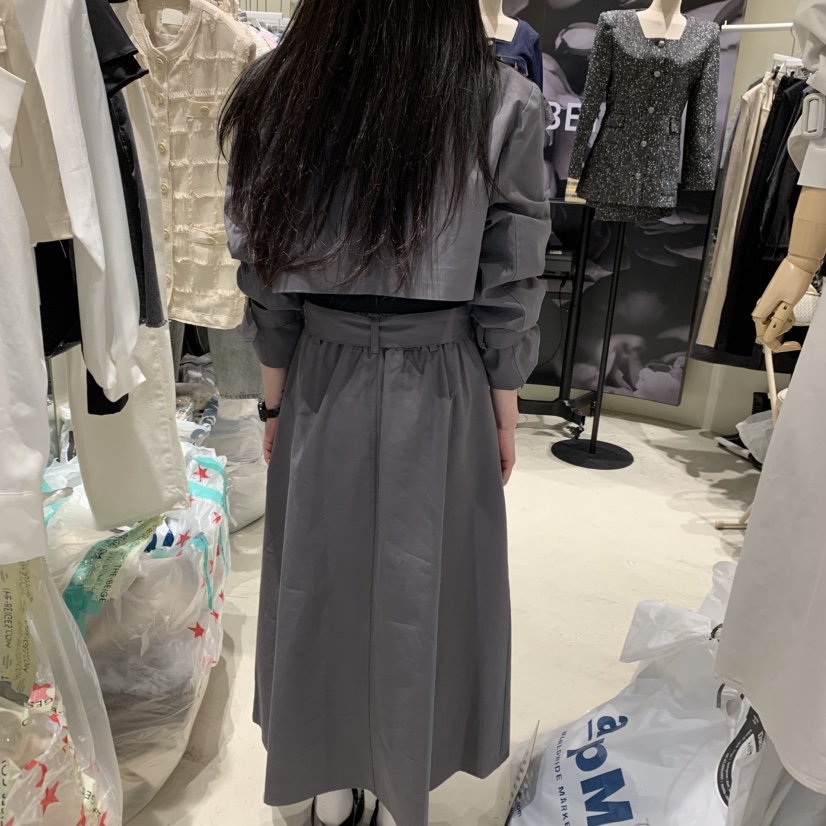 DARKBEIGE韓國代購女士新品人氣推薦休閑職業時尚熱賣25春夏長裙DARK BEIGE長裙