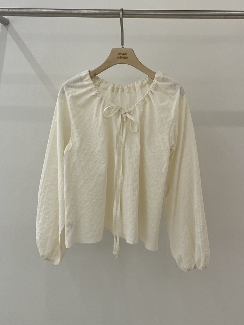 WEAUE SELVAGE東大門直郵女裝新品休閑真品熱賣襯衫蕾絲衫WEAUE SELVAGE襯衫/蕾絲衫圖色2