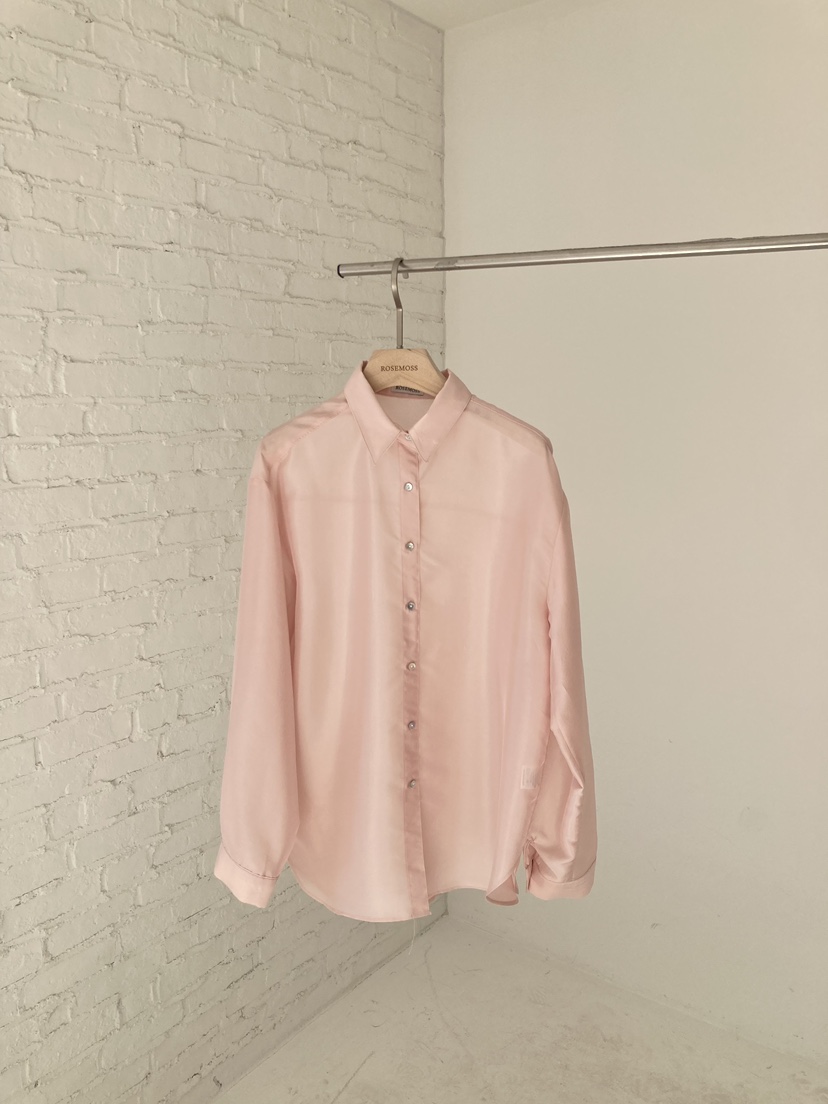 ORDINARYA東大門代購女士新品人氣熱賣真品25春夏襯衫蕾絲衫ROESMMOSS襯衫/蕾絲衫圖色3