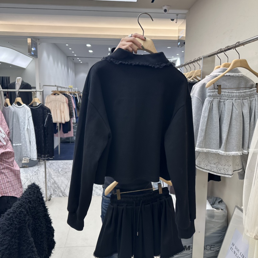 FORMING-P韓國直郵東大門代購女裝新款推薦夾克荷葉邊口袋FORMING夾克