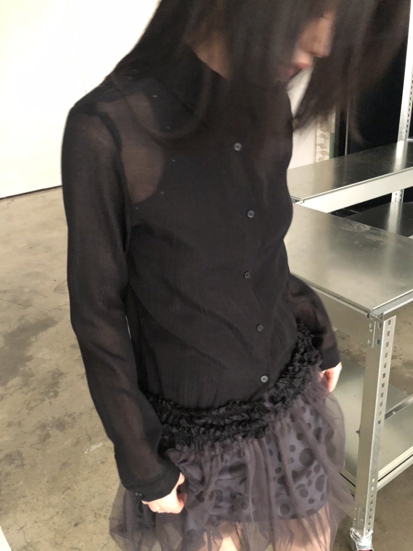 FLASH韓國直郵東大門實拍女裝新款25春夏推薦熱賣襯衫蕾絲衫FLASH襯衫/蕾絲衫圖色2