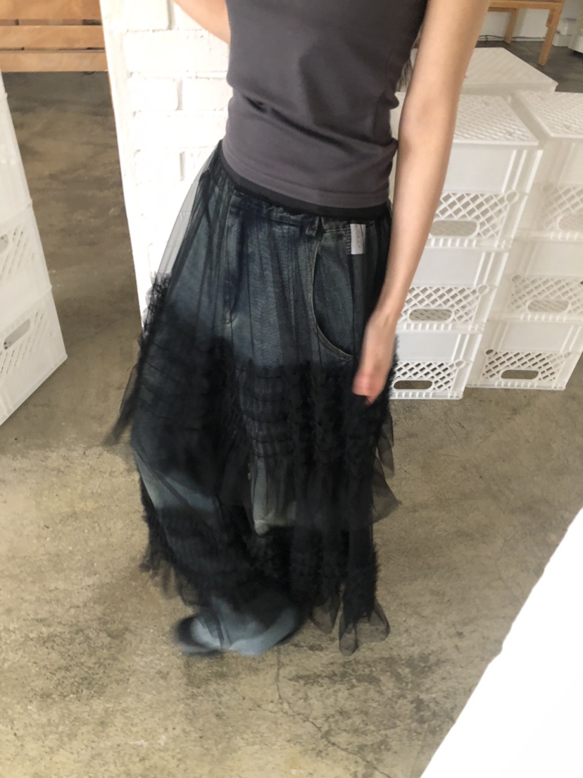 FLASH直郵韓國代購女裝新款真品熱賣職業人氣休閑25春夏長裙FLASH長裙