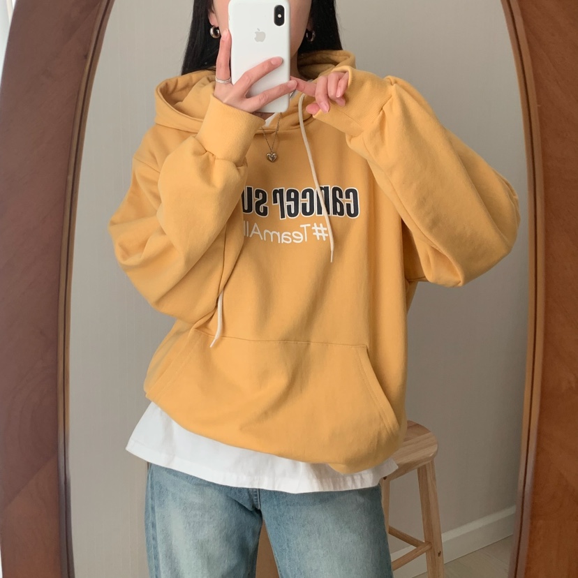 HELLO JINI韓國直郵東大門代購女裝新品職業真品推薦時尚衛衣HELLO JINI衛衣