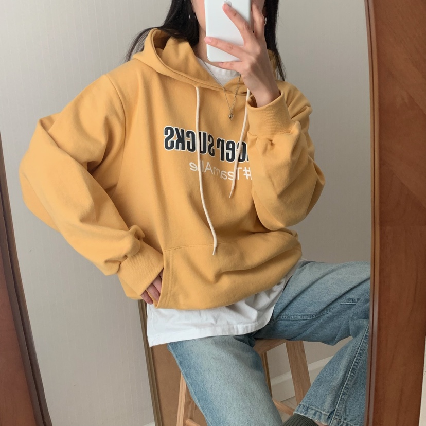 HELLO JINI韓國直郵東大門代購女裝新品職業真品推薦時尚衛衣HELLO JINI衛衣