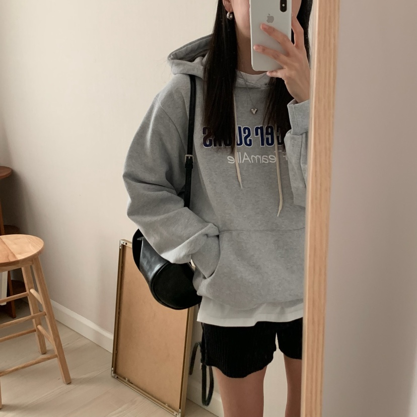 HELLO JINI韓國直郵東大門代購女裝新品職業真品推薦時尚衛衣HELLO JINI衛衣