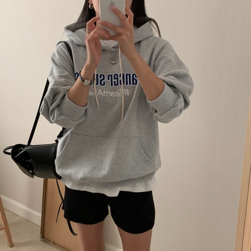 HELLO JINI韓國直郵東大門代購女裝新品職業真品推薦時尚衛衣HELLO JINI衛衣