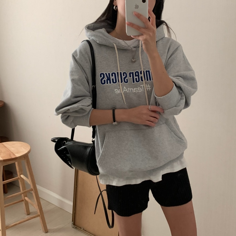 HELLO JINI韓國直郵東大門代購女裝新品職業真品推薦時尚衛衣HELLO JINI衛衣