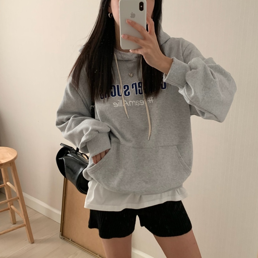 HELLO JINI韓國直郵東大門代購女裝新品職業真品推薦時尚衛衣HELLO JINI衛衣圖色2