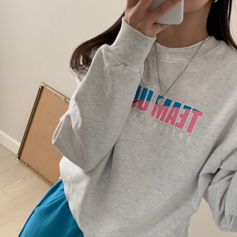 HELLO JINI韓國直郵東大門實拍女裝新品推薦真品人氣休閑衛衣HELLO JINI衛衣