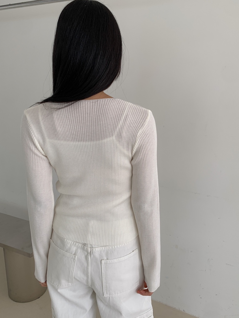 DARLUZ_MI韓國直郵東大門實拍女裝新品職業熱賣人氣休閑針織衫DARLUZ_MI針織衫