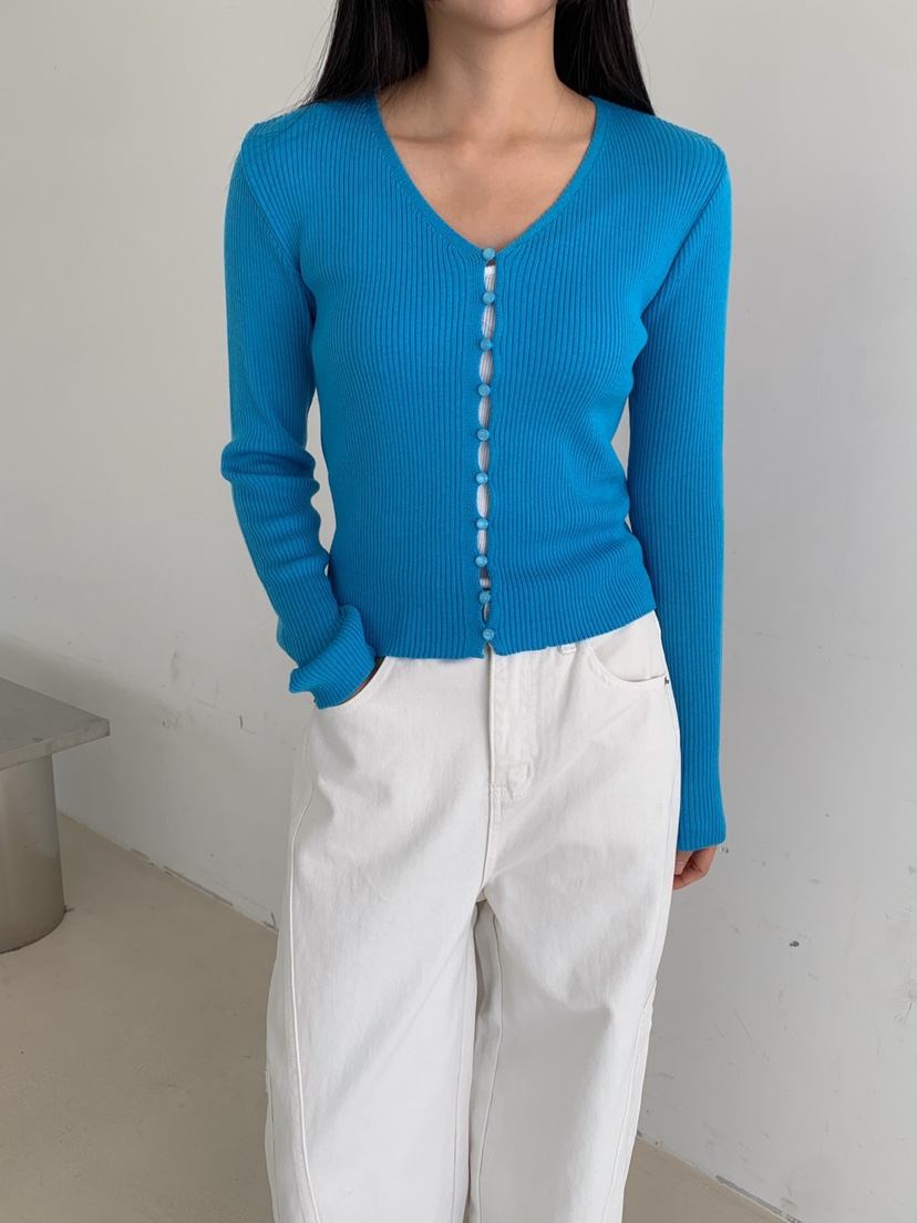 DARLUZ_MI韓國直郵東大門實拍女裝新品職業熱賣人氣休閑針織衫DARLUZ_MI針織衫圖色3