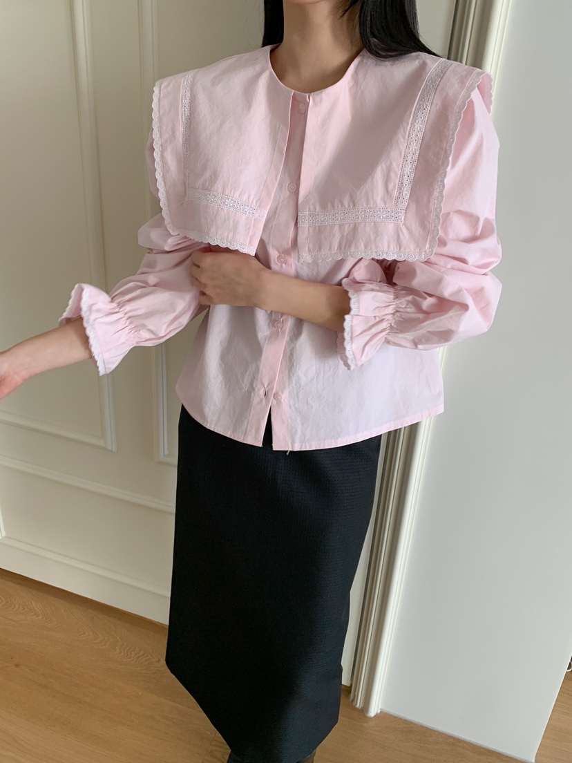 ASSEMBLY韓國直郵東大門代購女裝新款職業推薦真品襯衫蕾絲衫ASSEMBLY襯衫/蕾絲衫