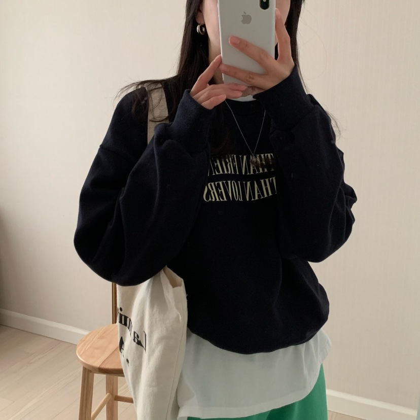 HELLO JINI韓國直郵女裝新款時尚25春夏推薦人氣真品熱賣衛衣HELLO JINI衛衣