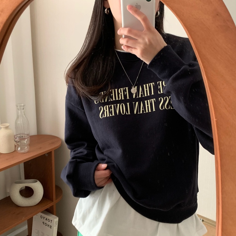HELLO JINI韓國直郵女裝新款時尚25春夏推薦人氣真品熱賣衛衣HELLO JINI衛衣