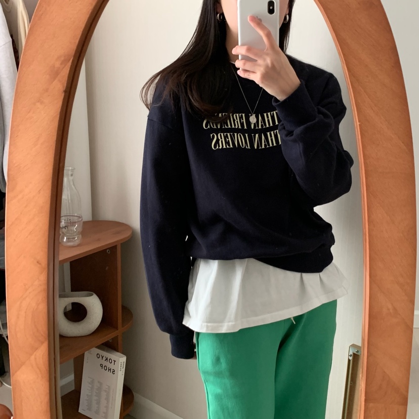 HELLO JINI韓國直郵女裝新款時尚25春夏推薦人氣真品熱賣衛衣HELLO JINI衛衣