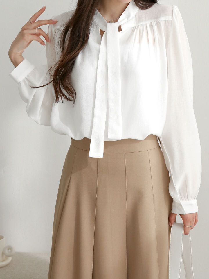 DAILY PROJECT-데일리프로젝트-T韓國直郵東大門實拍女裝新款熱賣襯衫蕾絲衫DAILY PROJECT襯衫/蕾絲衫