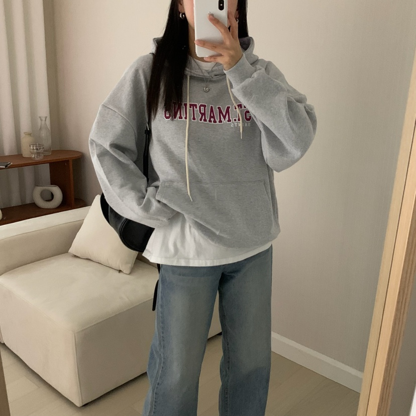 HELLO JINI韓國直郵東大門實拍女裝新款真品25春夏時尚衛衣HELLO JINI衛衣